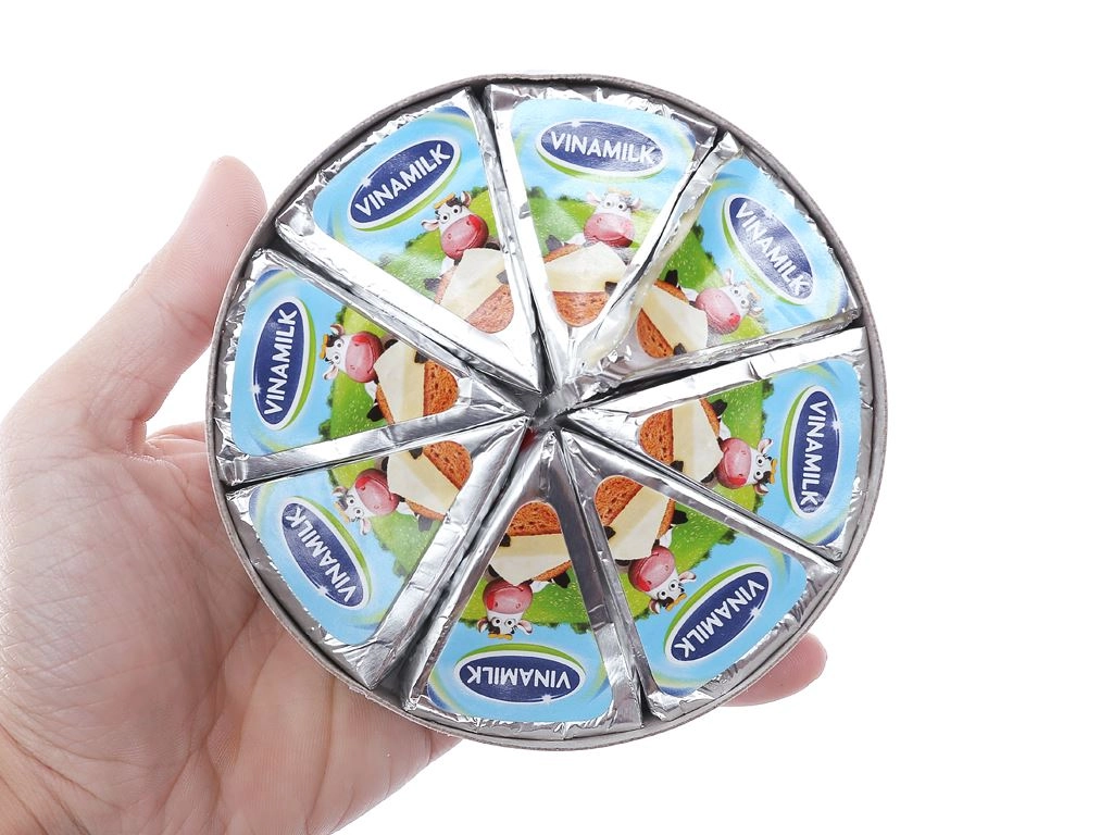 2 hộp phô mai Vinamilk 120g (8 miếng)