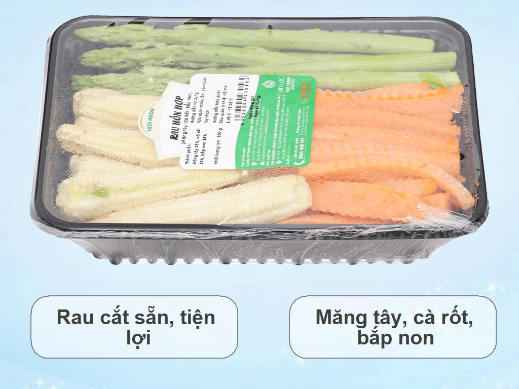 Rau hỗn hợp 300g